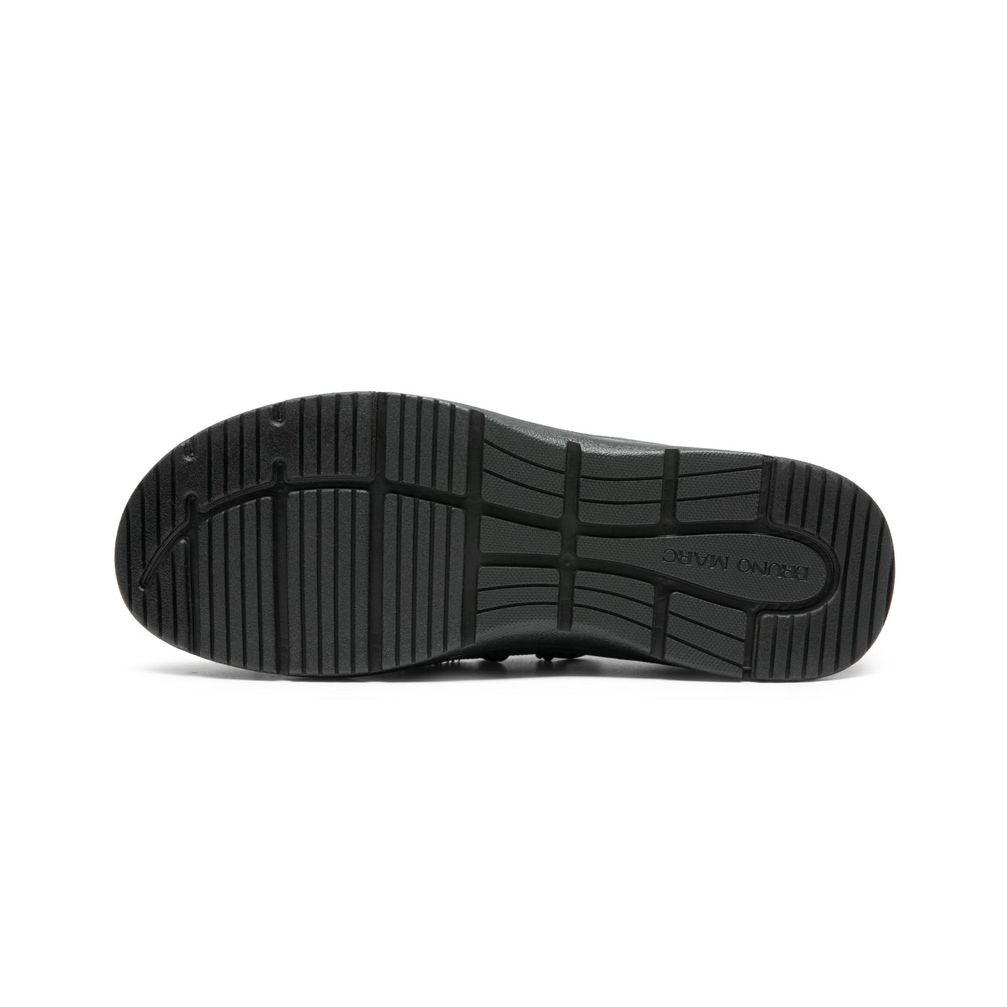 Bruno Marc Hand Free Mens Casual Loafers, Men's Stretch Lace Up Slip On Shoes, Arch Support Non Slip Barefoot Shoes for Men, Comfortable & Light-Weight,Size 9,All Black,SBLS2408M