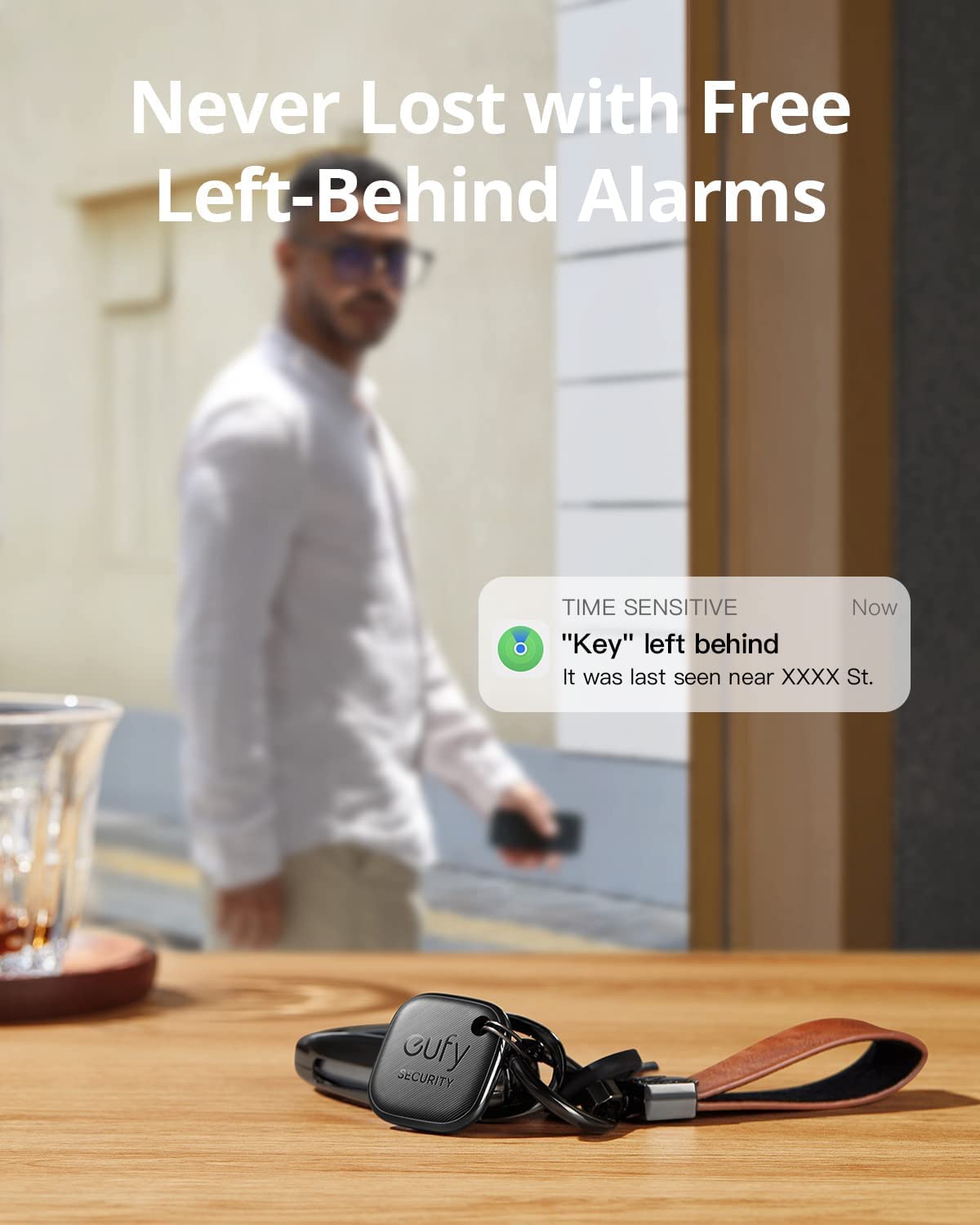 4-Pack eufy Security Bluetooth Trackers for Keys