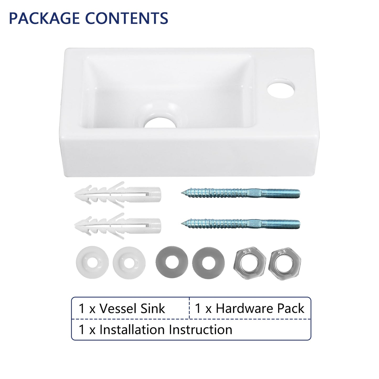 Deer Valley Mini Wall Mount Bathroom Sink
