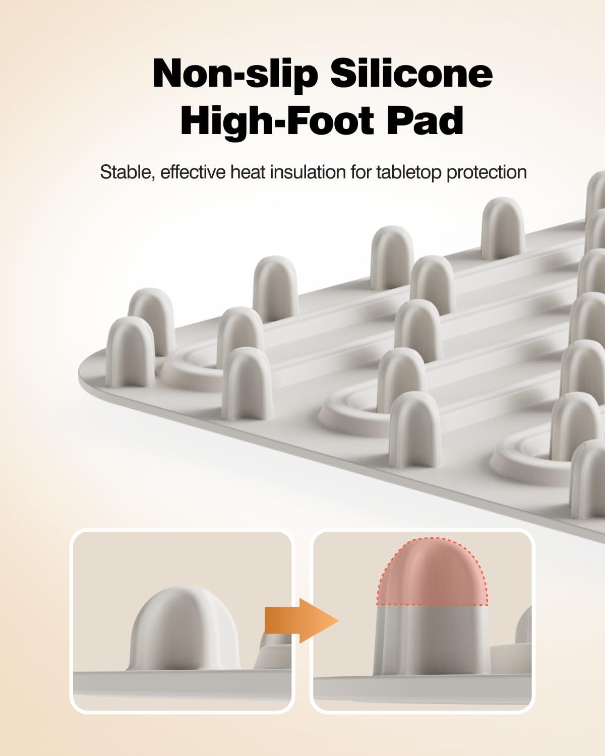 Electric Food Warming Mat with 3 Temperature Settings