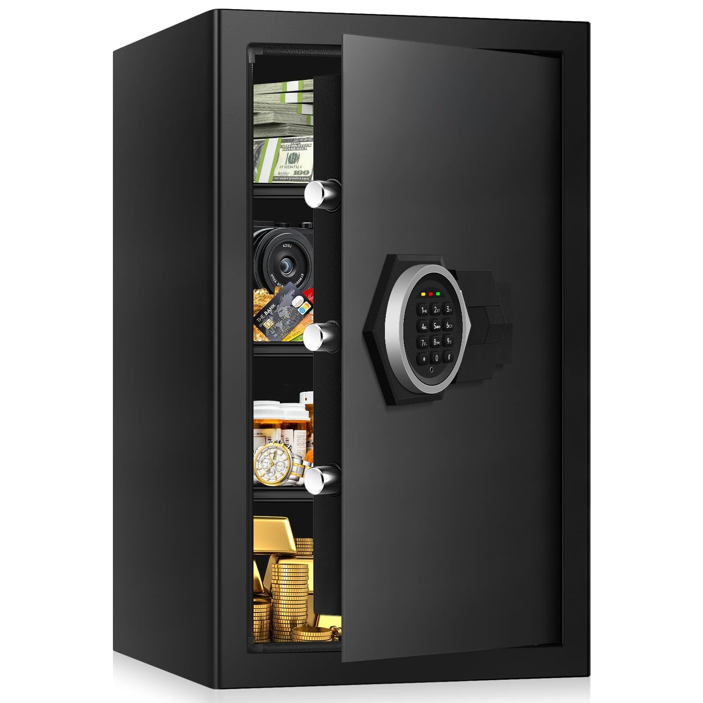 5.1 Cu ft Fireproof Waterproof Security Safe Box