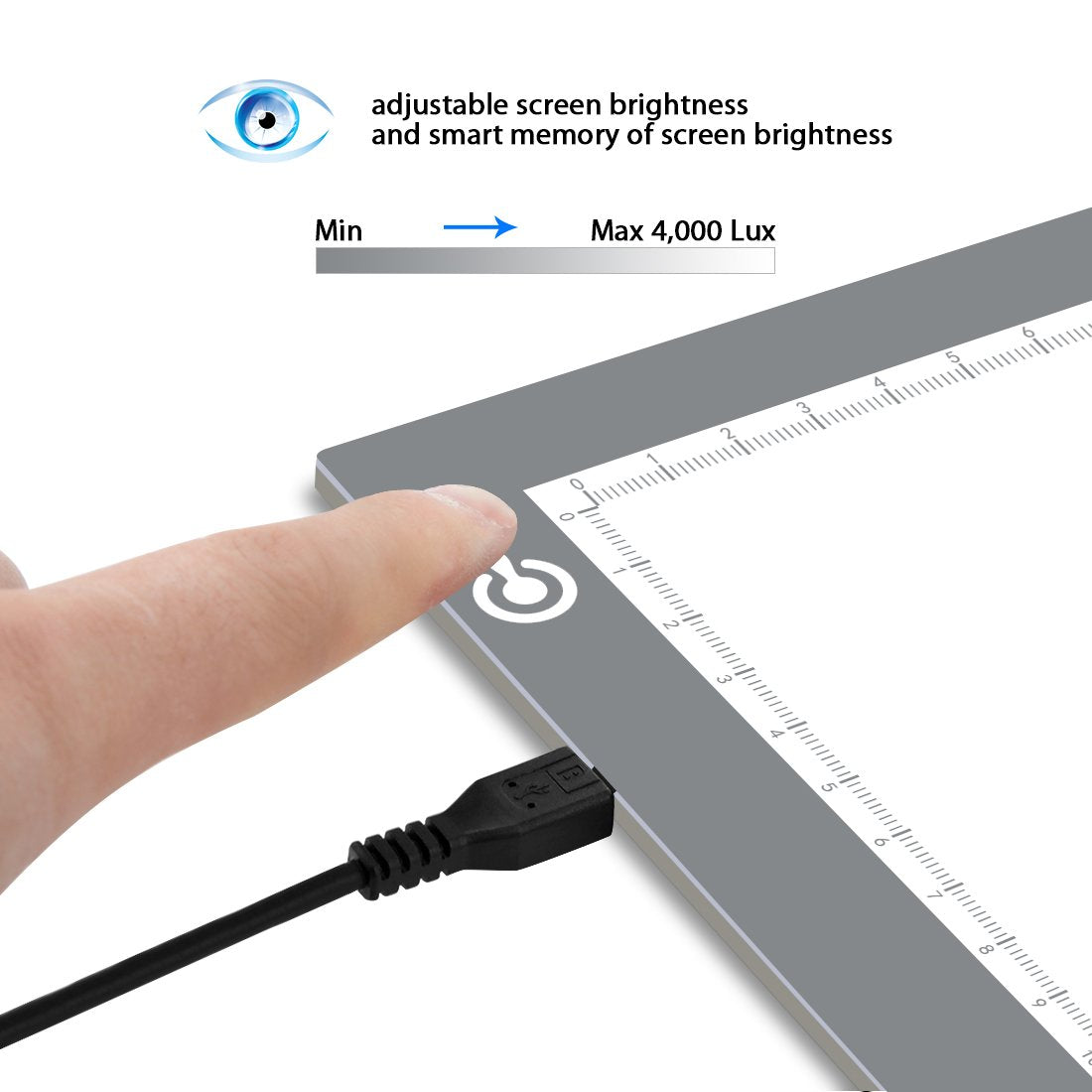 LitEnergy A4 LED Light Tracing Pad for Sketching