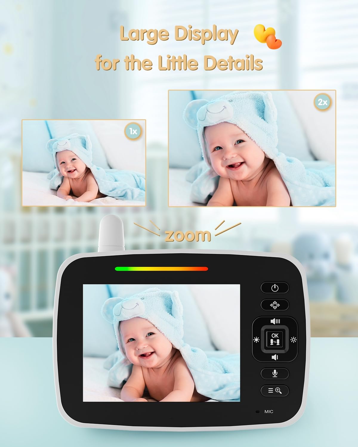 iFamily Video Baby Monitor with Night Vision