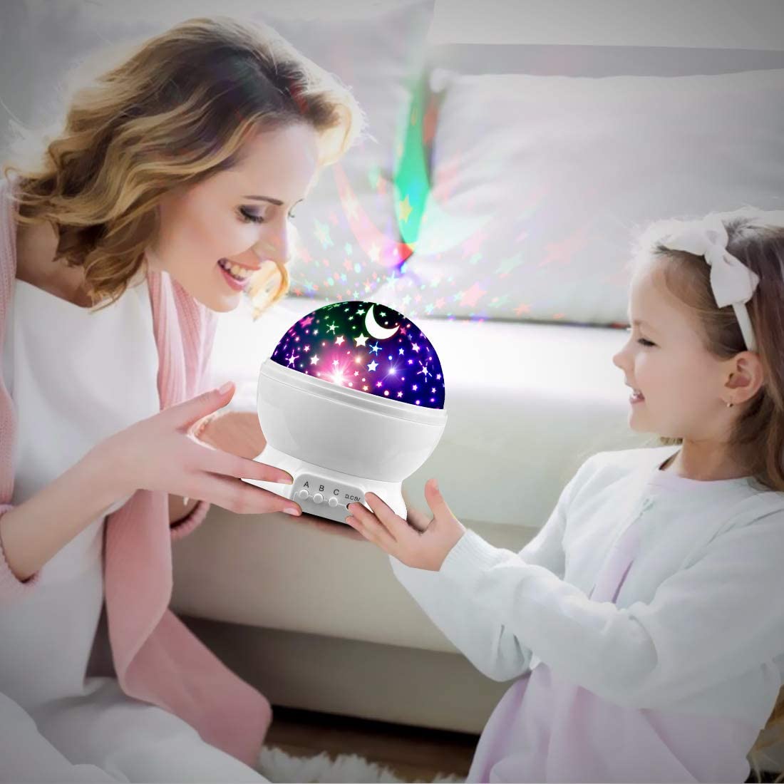 MOKOQI Star Projector Night Light for Kids