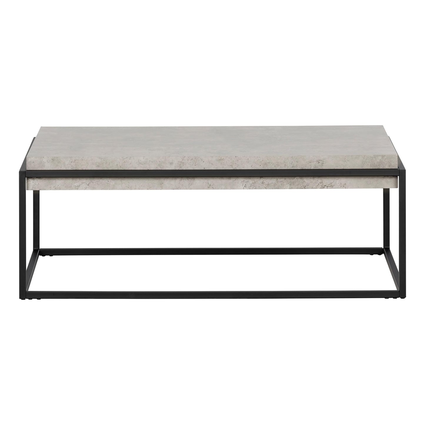 South Shore Industrial Coffee Table, Concrete Gray