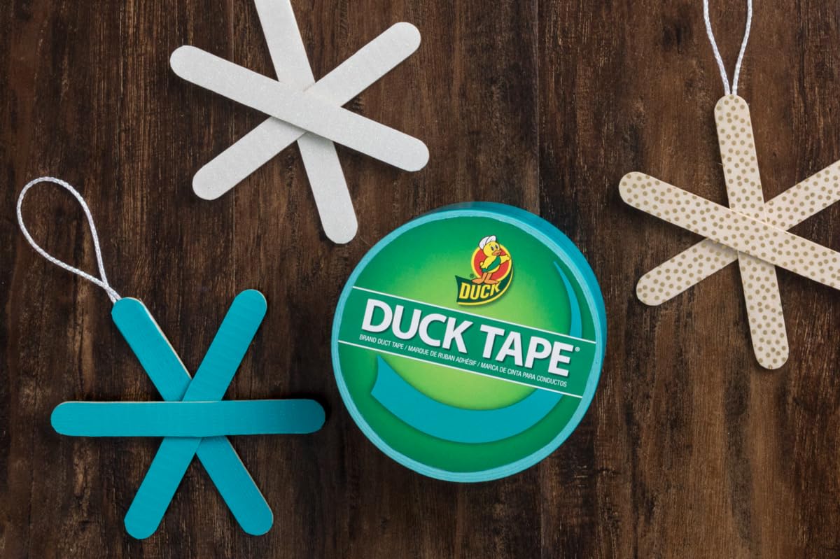 Duck Color Duct Tape, 6-Roll, White