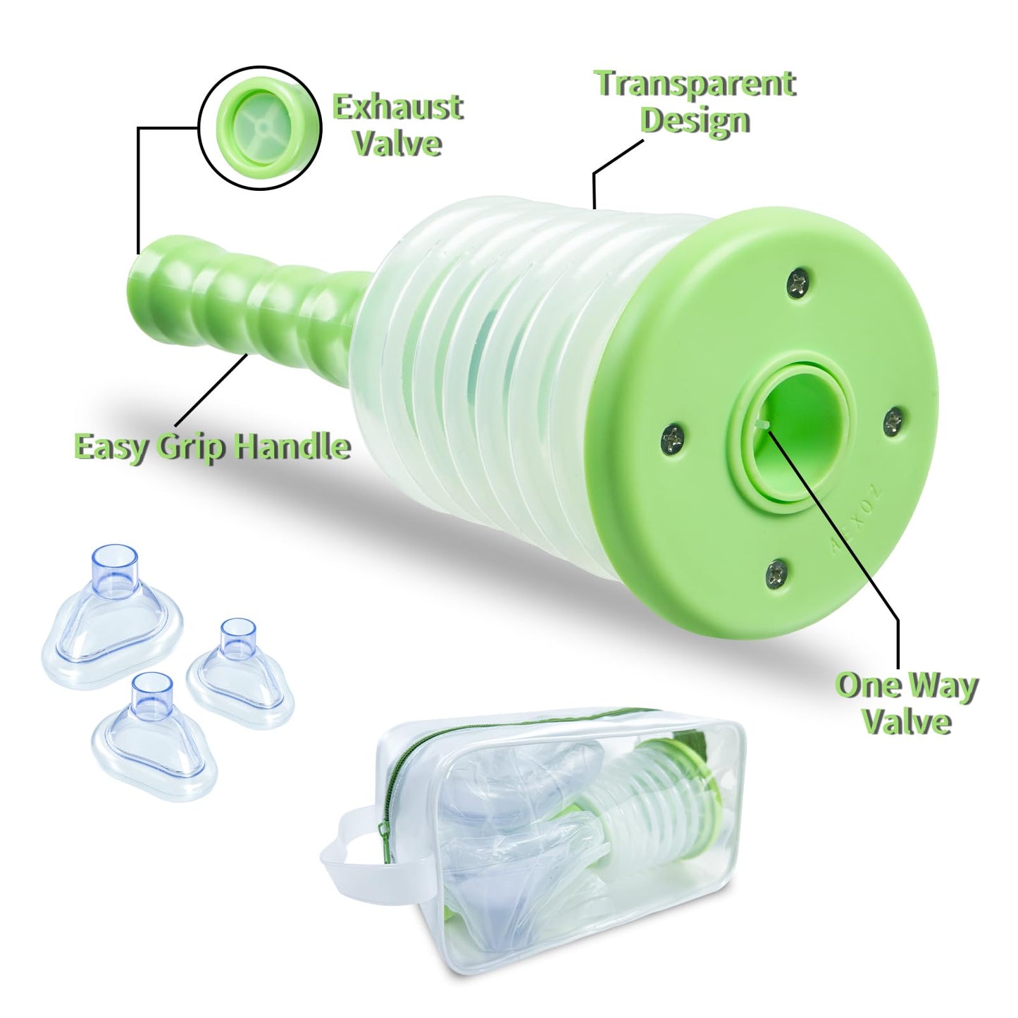 Emergency Airway Suction Device for Kids & Adults