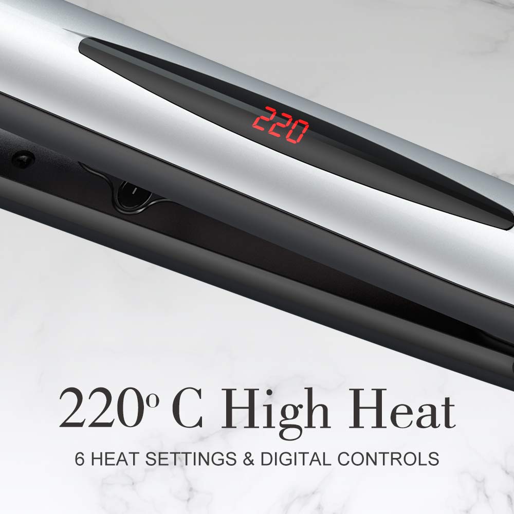 Wazor 1 Inch Ionic Ceramic Hair Straightener