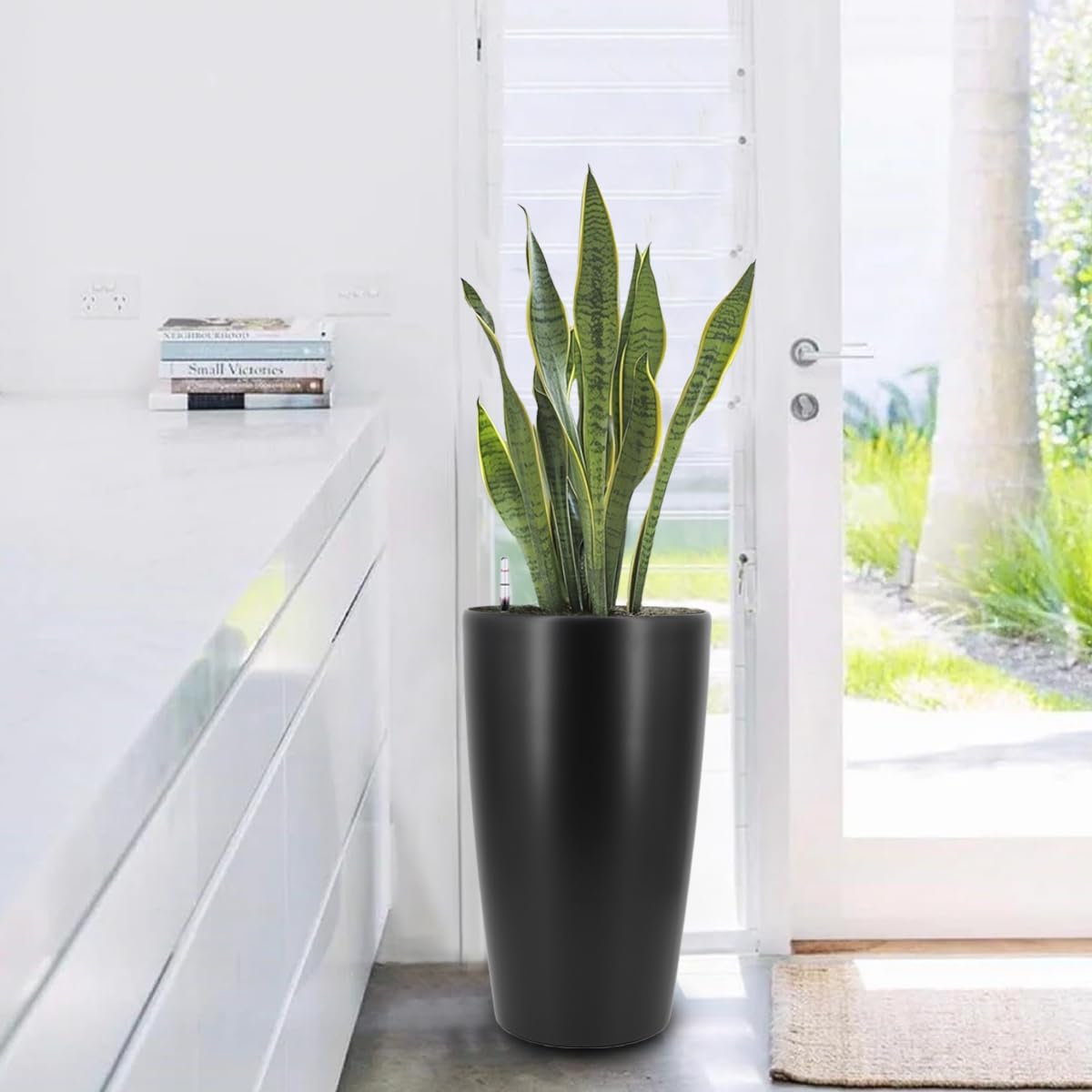 Self-Watering Plant Pot by Liventra, Medium Size