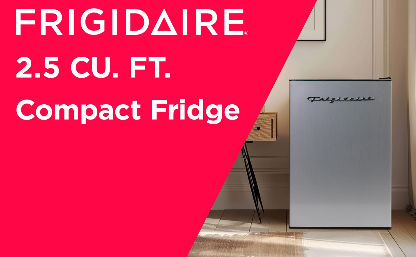 Frigidaire 2.5 cu ft Stainless Steel Refrigerator