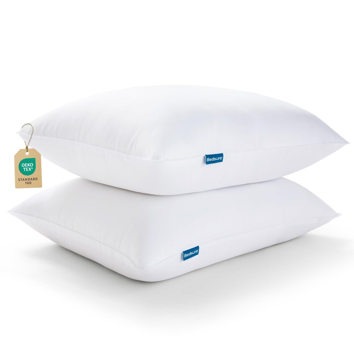 Bedsure Pillows Queen Size Set of 4 - Soft Bed Pillows