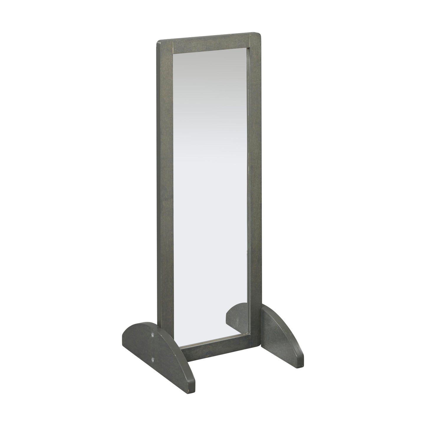 ECR4Kids Toddler Bi-Directional Mirror - Grey Wash