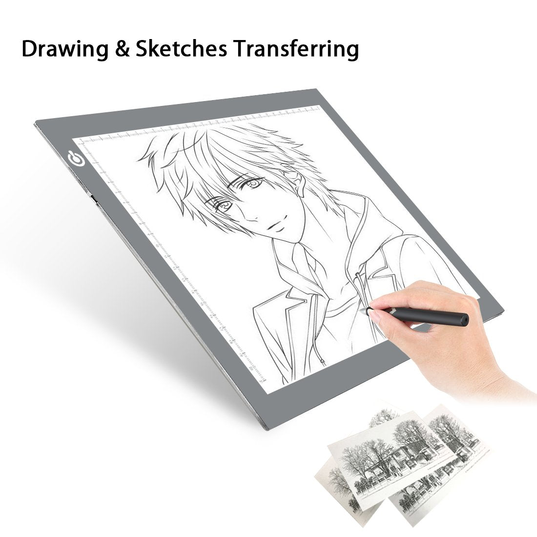 LitEnergy A4 LED Light Tracing Pad for Sketching