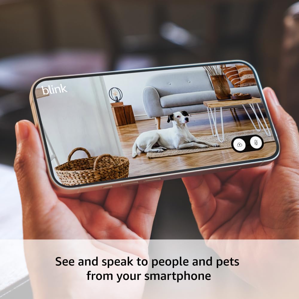 Blink Mini 2 Smart Security Camera with Spotlight