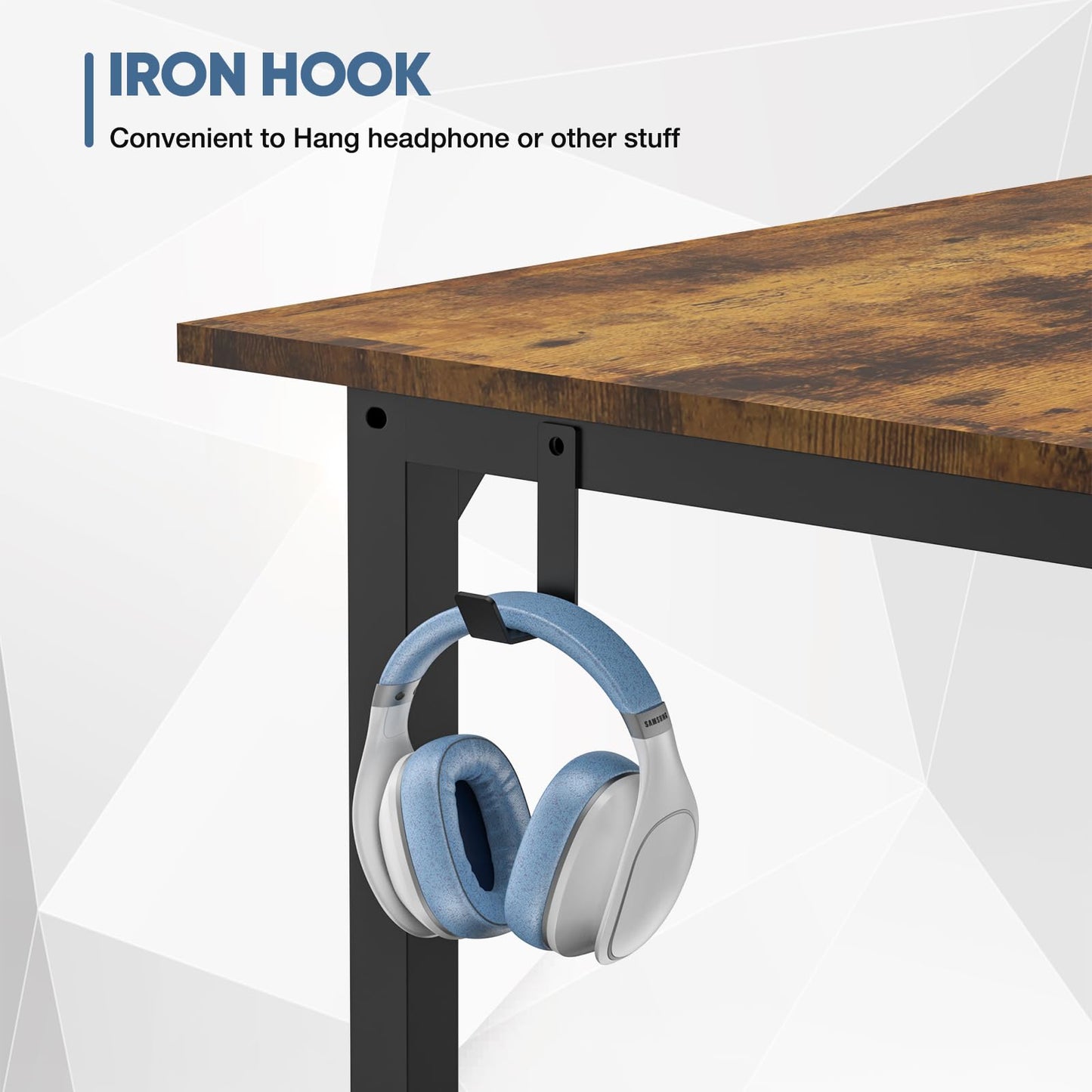 DUMOS 32 Inch Modern Computer Desk for Home