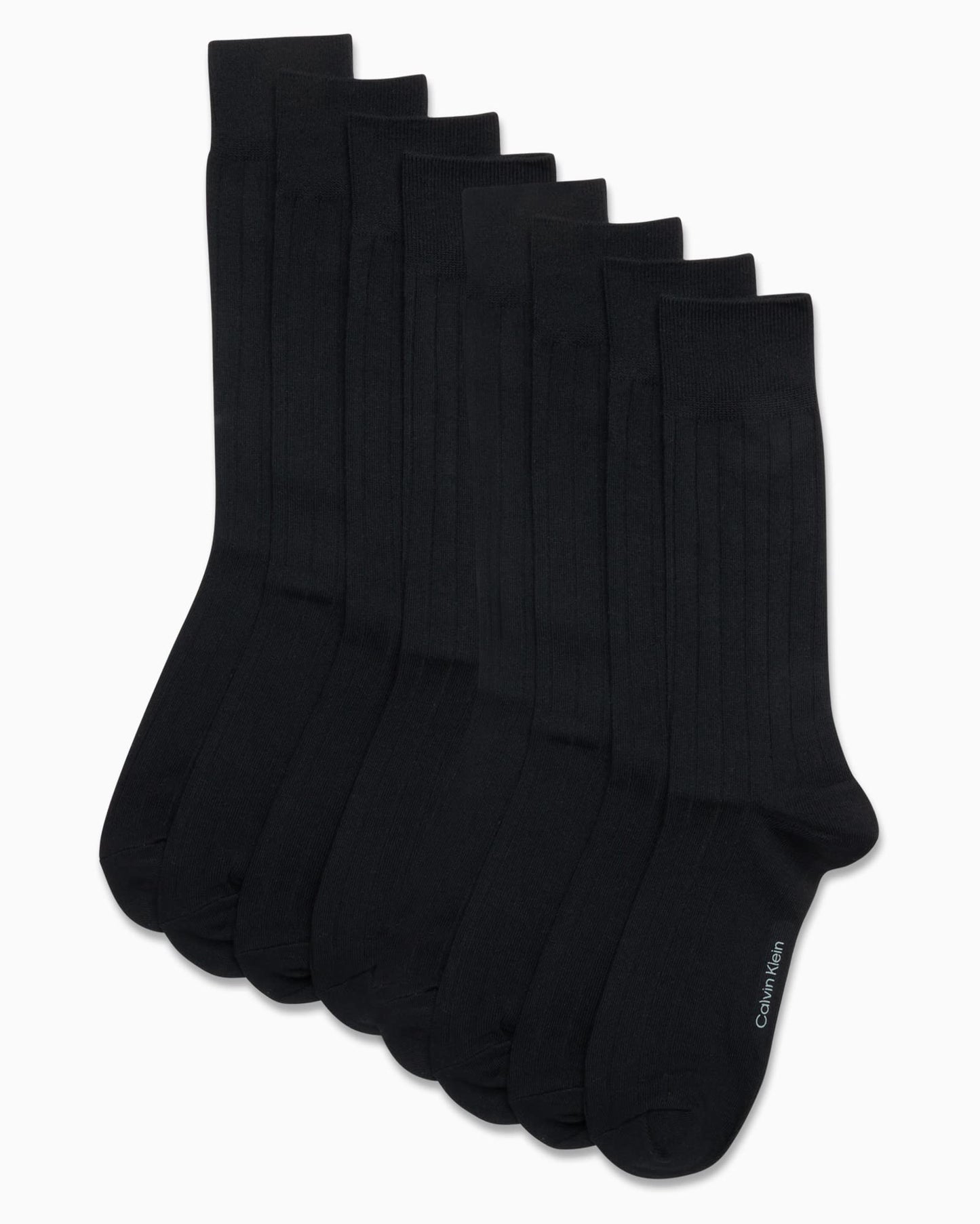 Calvin Klein Men's Performance Dress Socks - 8 Pack