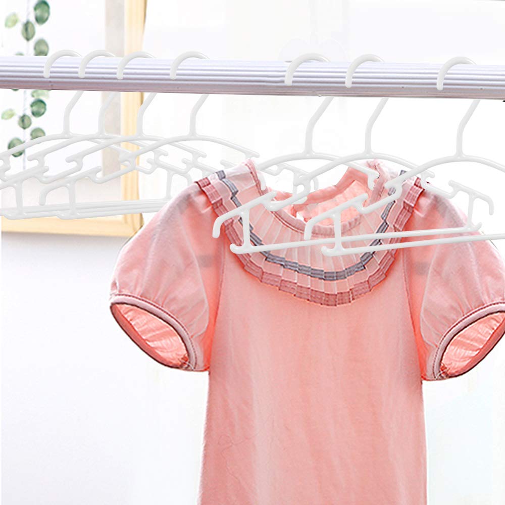 GoodtoU 80-Pack Plastic Baby Hangers for Toddlers