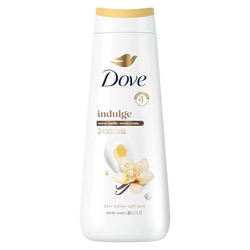 Dove Moisturizing Body Wash Warm Vanilla 20 oz