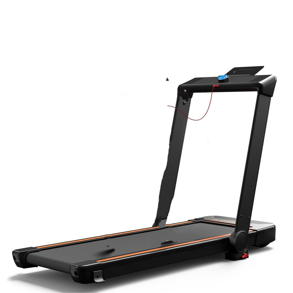 AIRHOT Under Desk Treadmill, Walking Pad 3 in 1 Folding Treadmill, Walking Jogging Treadmills for Home Office, 2.5HP Low-Noise Treadmill LED Display and Knob Speed Adjustment Black