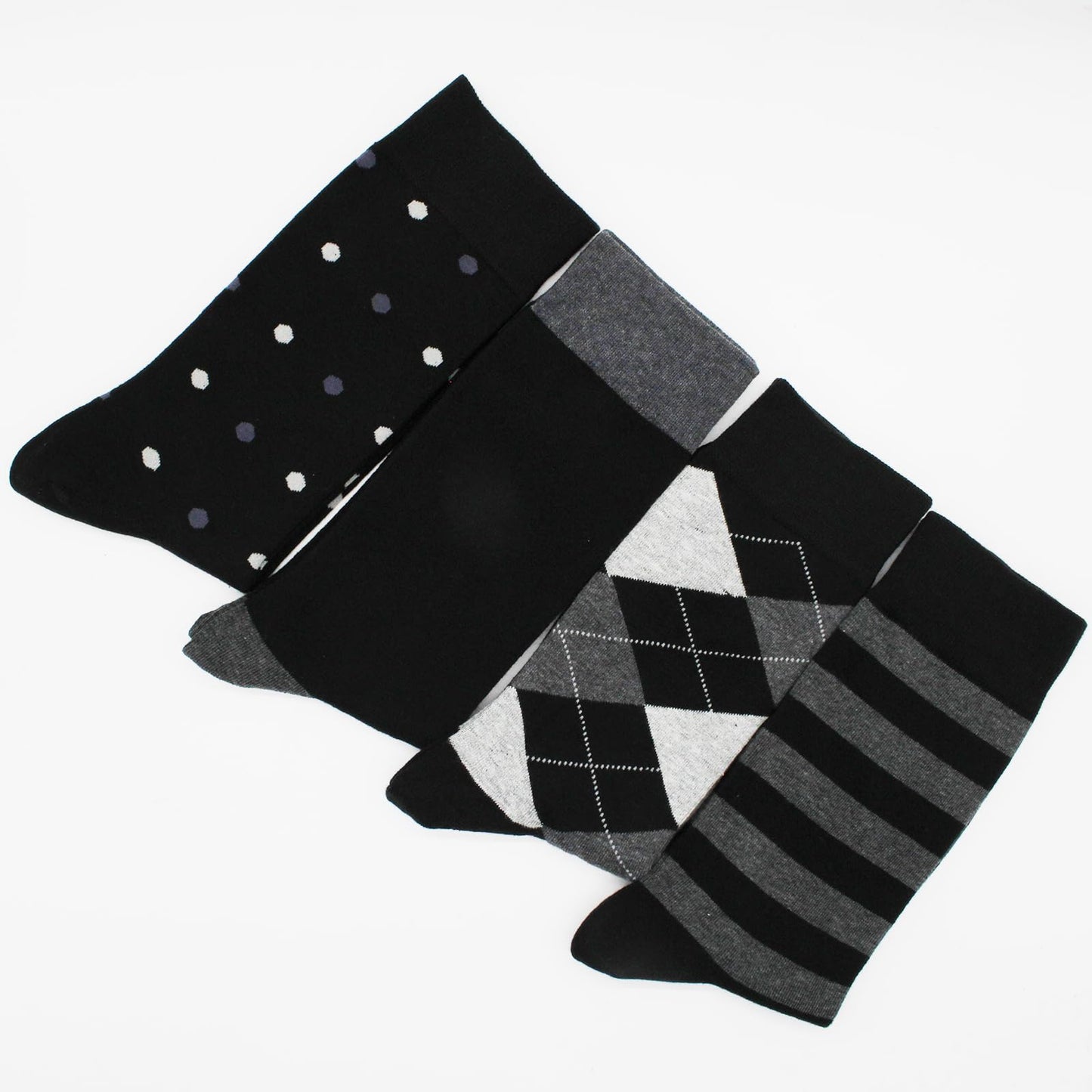 Mens Dress Socks 10-13 Cotton Crew Socks