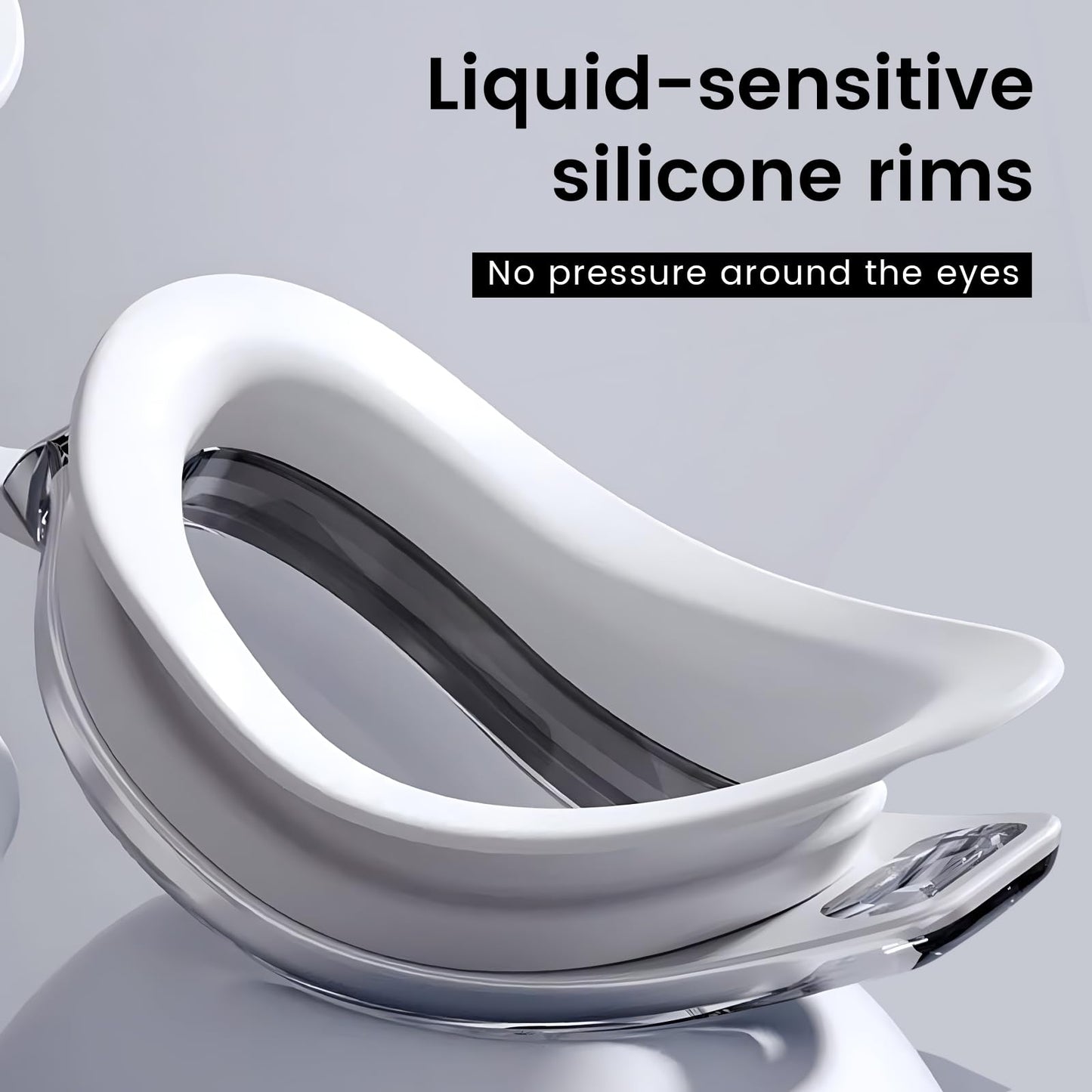 Swim Goggles & Cap Set for Adults