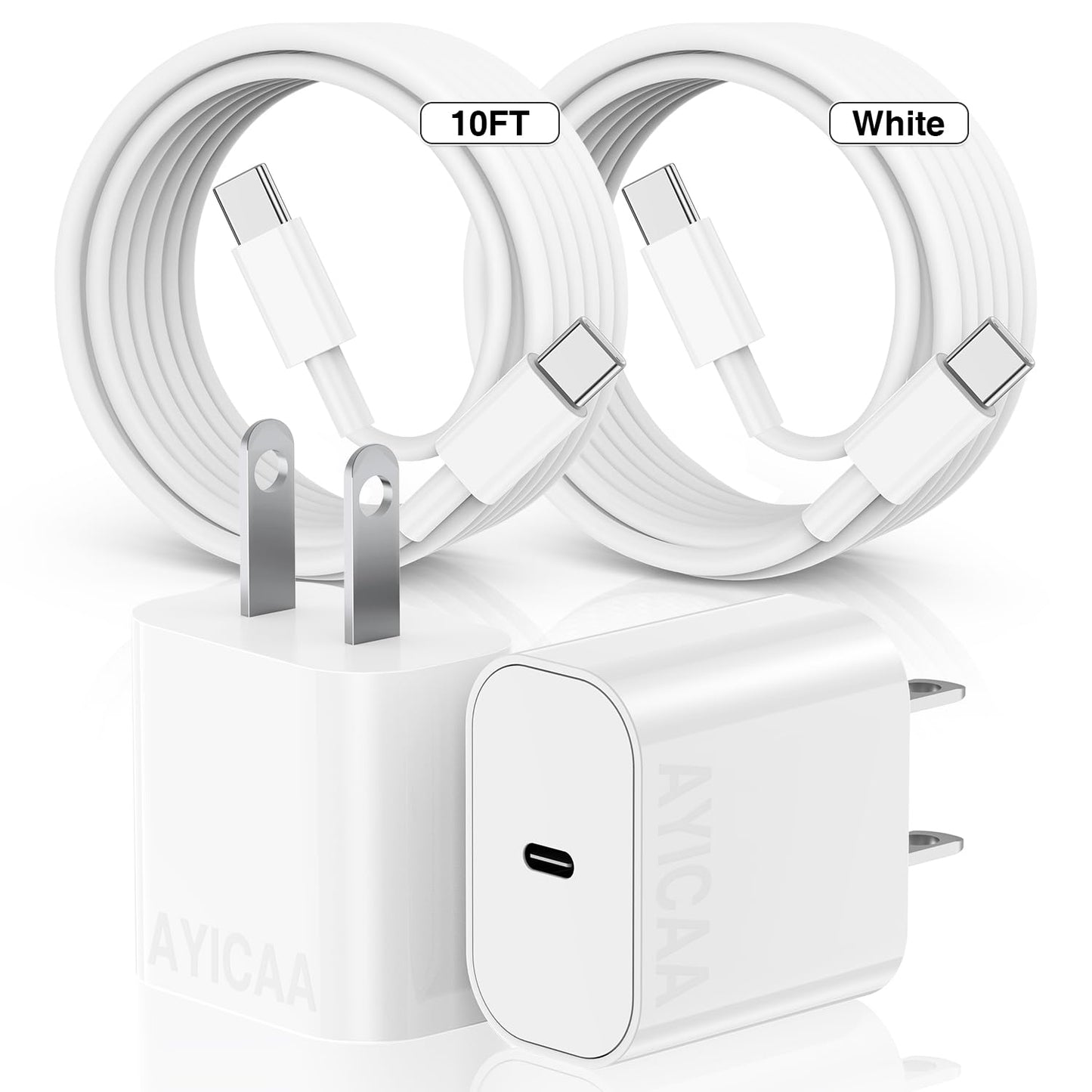 For iPhone 15 Charger 10FT for 𝗶Phone 15Charger Cord USB C for iPhone 15 Fast Charging for iPad Charger and Cable Long USBC to USB C Cable for iPhone 15/15 Pro Max/15 Pro/15Plus/iPad Pro/Mini/Air