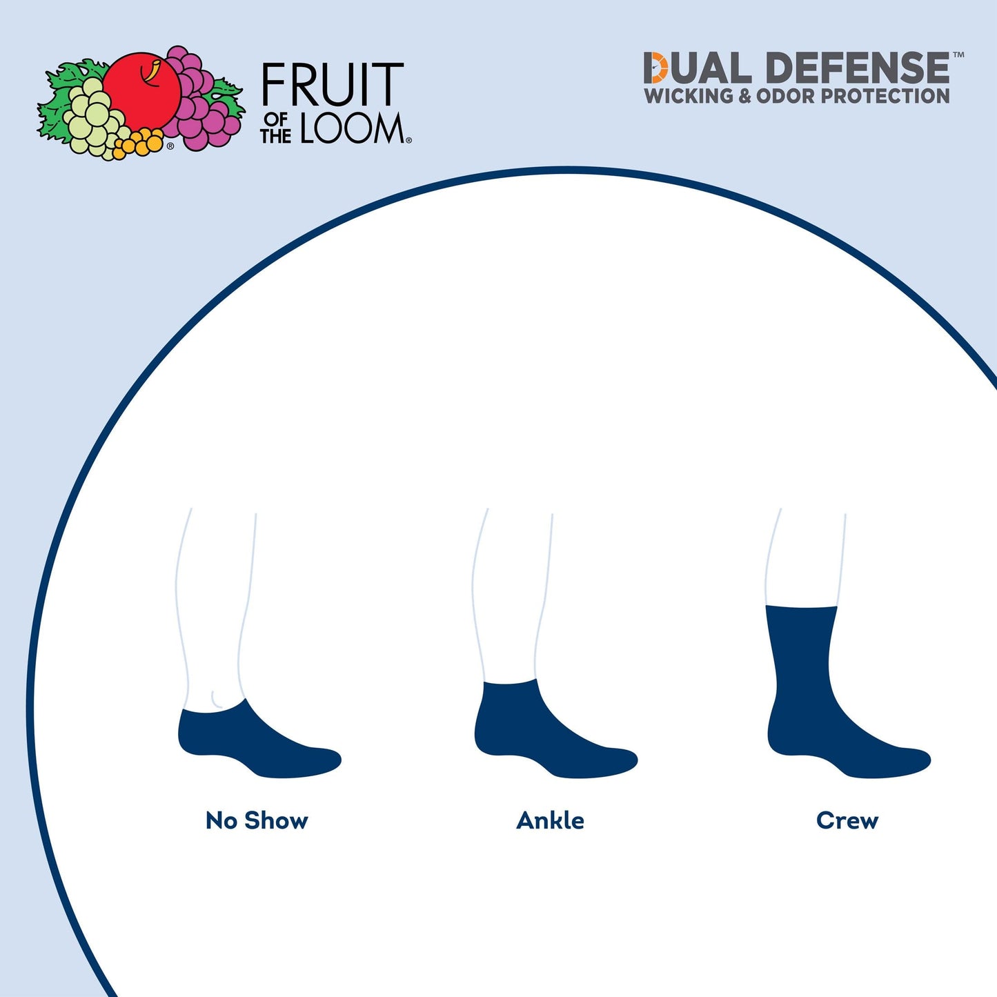 Fruit of the Loom Boys' Crew Socks 10-Pack