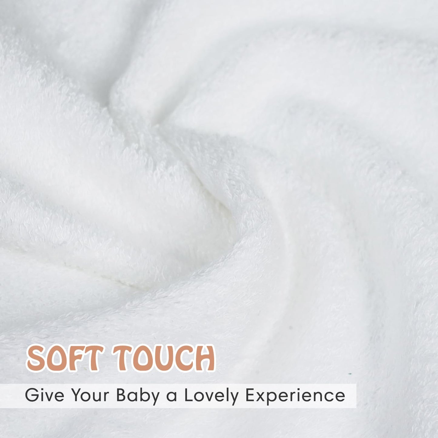 6 Pack Reusable Organic Baby Washcloths