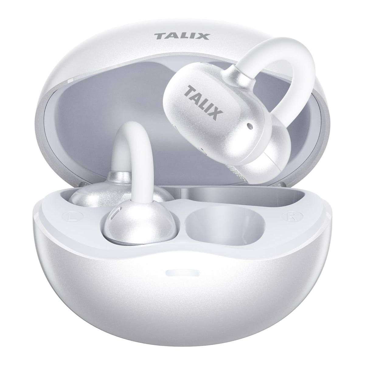 Open-Ear Wireless Bluetooth 5.4 Clip-On Earbuds