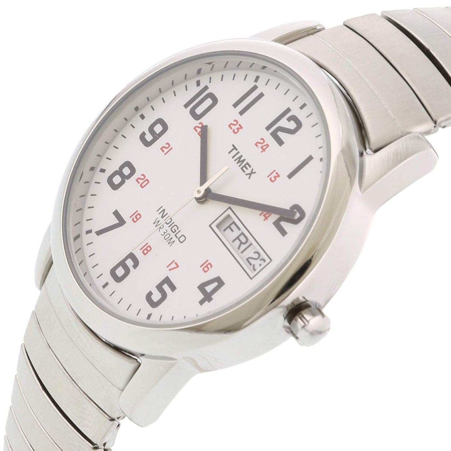 Timex Men's Easy Reader Silver-Tone Watch