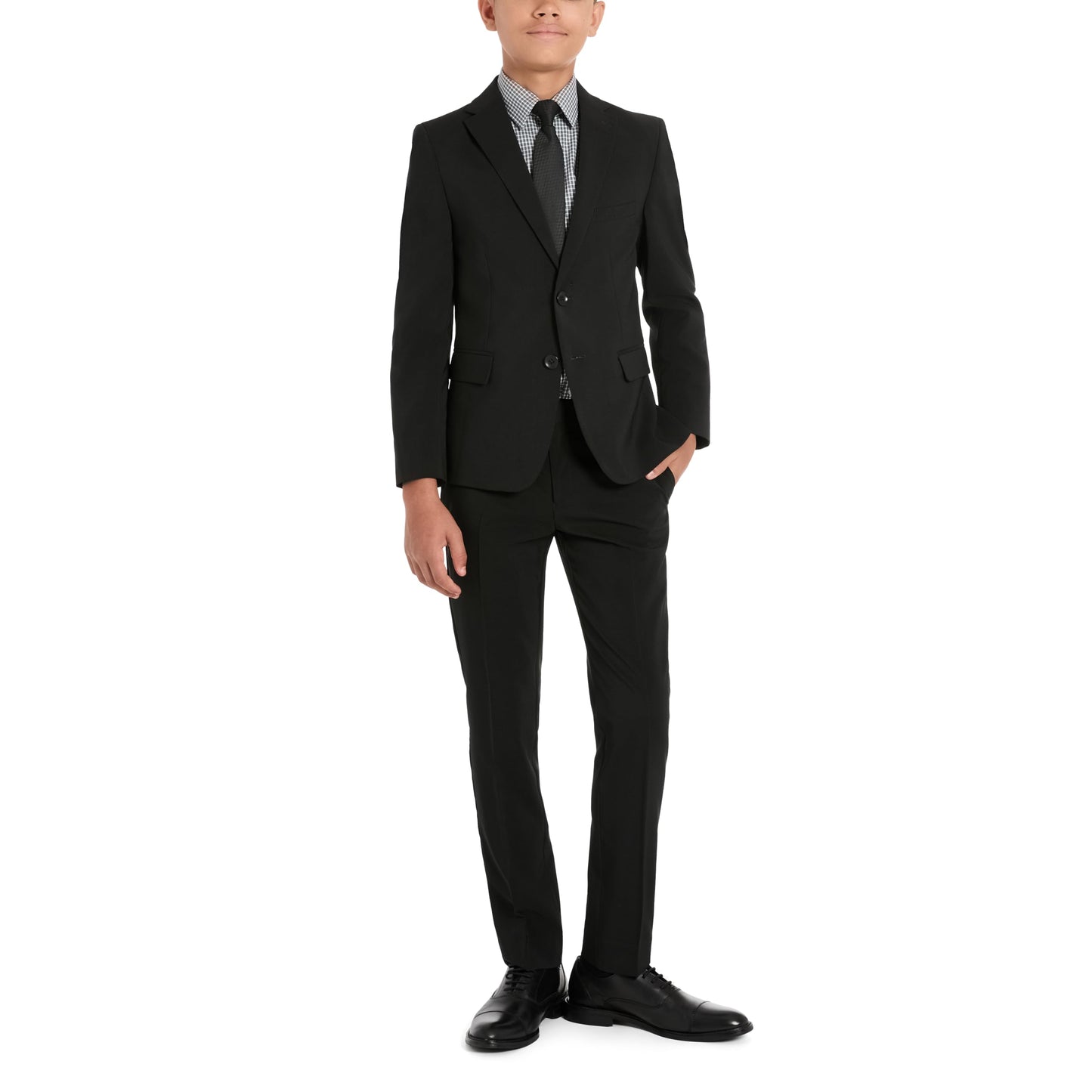 Kenneth Cole REACTION Slim Fit Suit Set for Boys