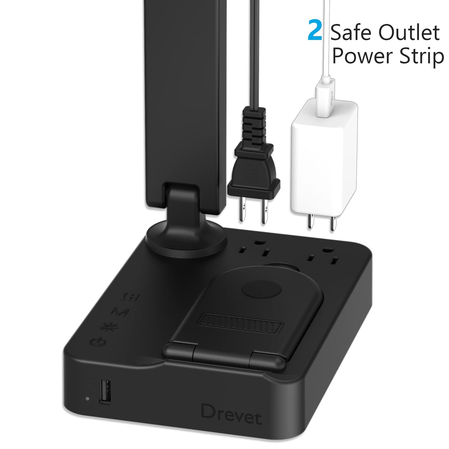 Drevet LED Desk Lamp with Wireless Charger