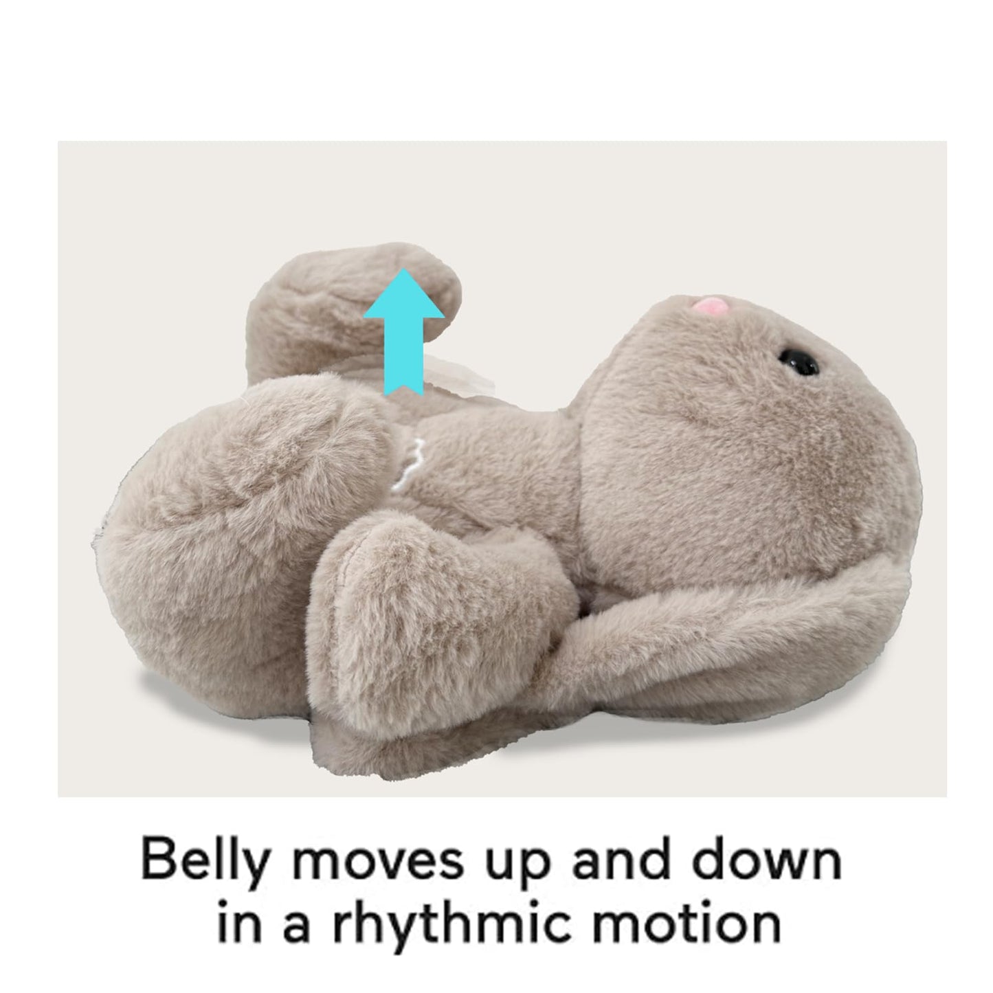 Breathing Rabbit Stuffed Animal