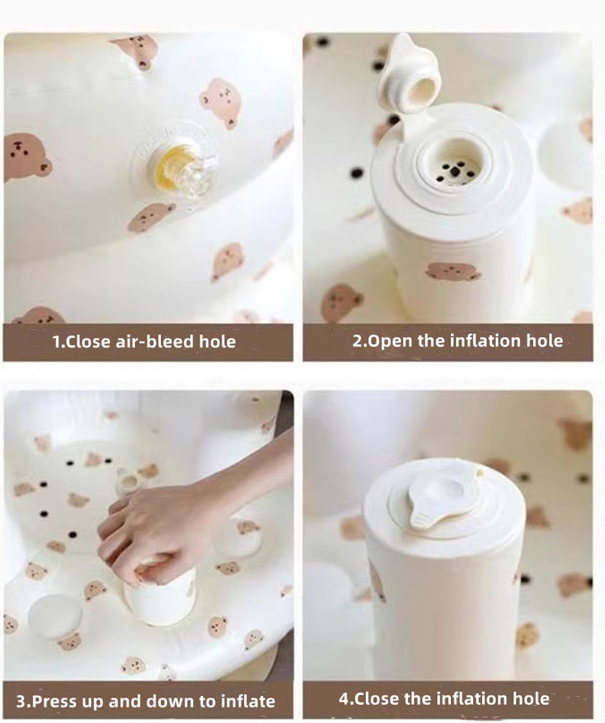 Inflatable Baby Seat for 3-36 Months