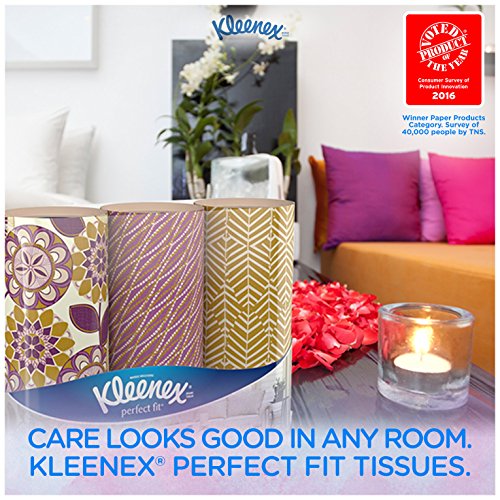 Kleenex Perfect Fit Facial Tissues, 50 ct, 4 Pack