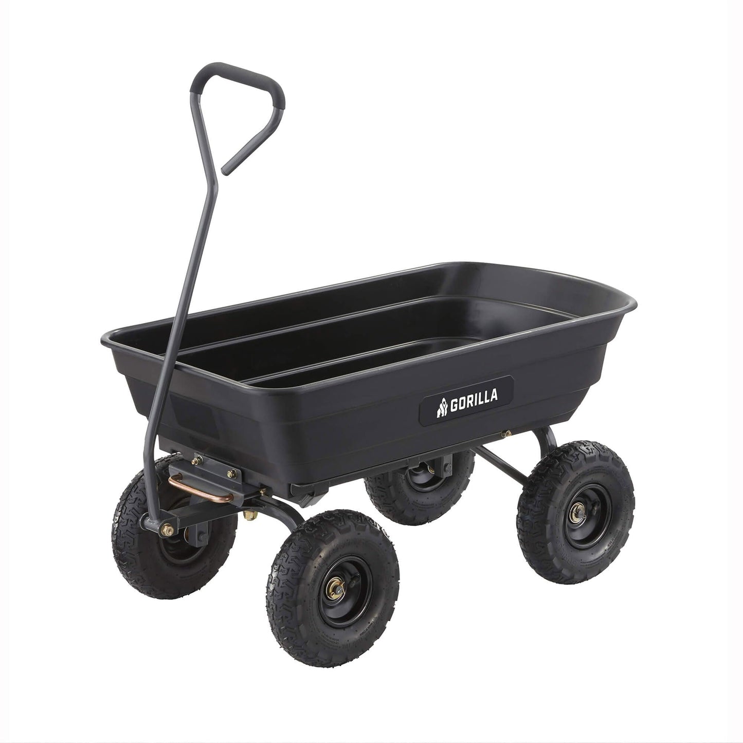 Gorilla Carts Heavy-Duty Utility Cart, 600 lb Capacity
