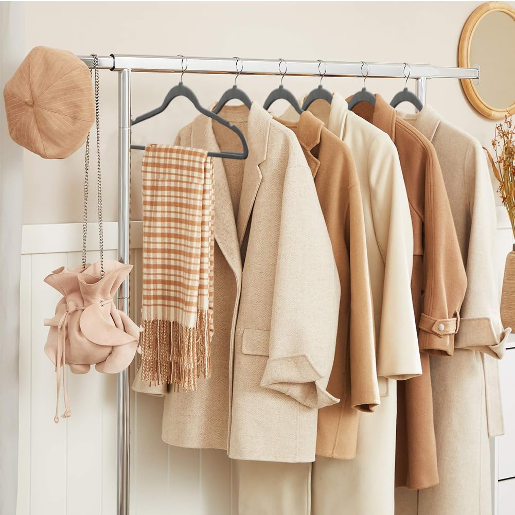 52 Pack Velvet Non-Slip Clothes Hangers