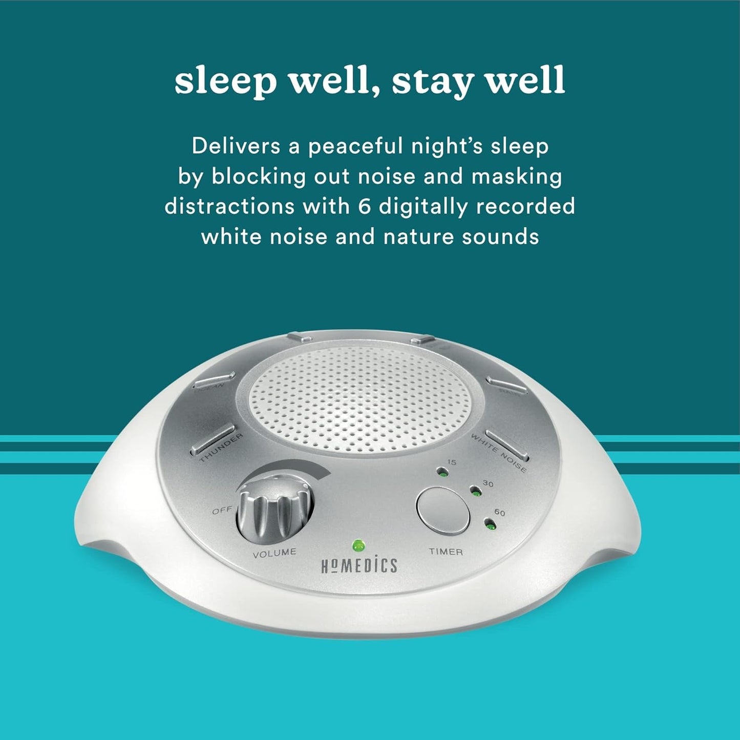 Homedics Portable White Noise Sound Machine