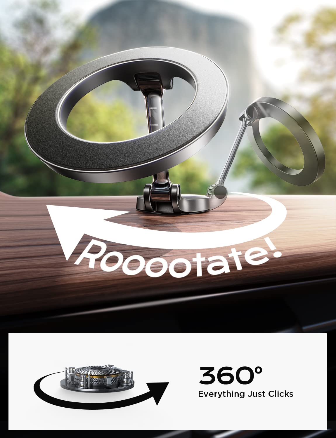 MagSafe Car Mount Holder for iPhone 15/14/13