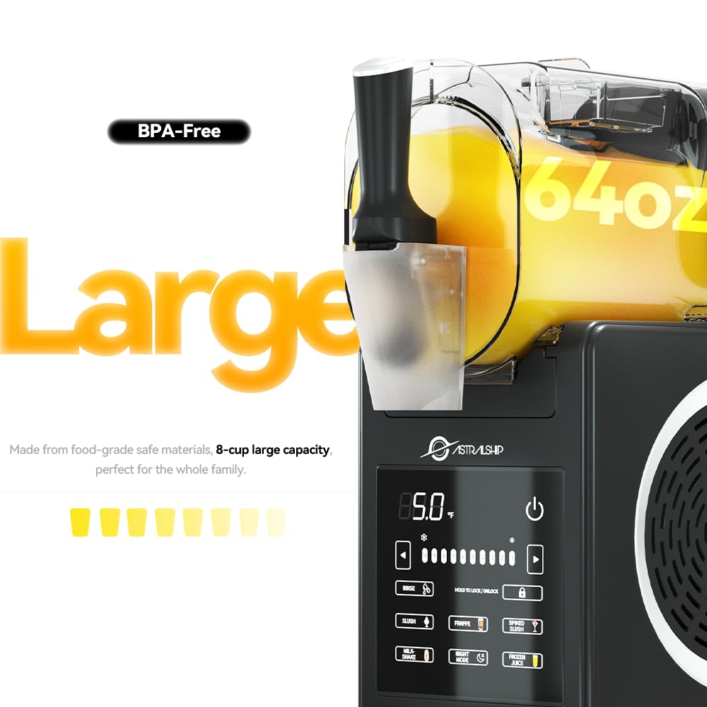 85oz Slushie Machine with Smart Temperature Control