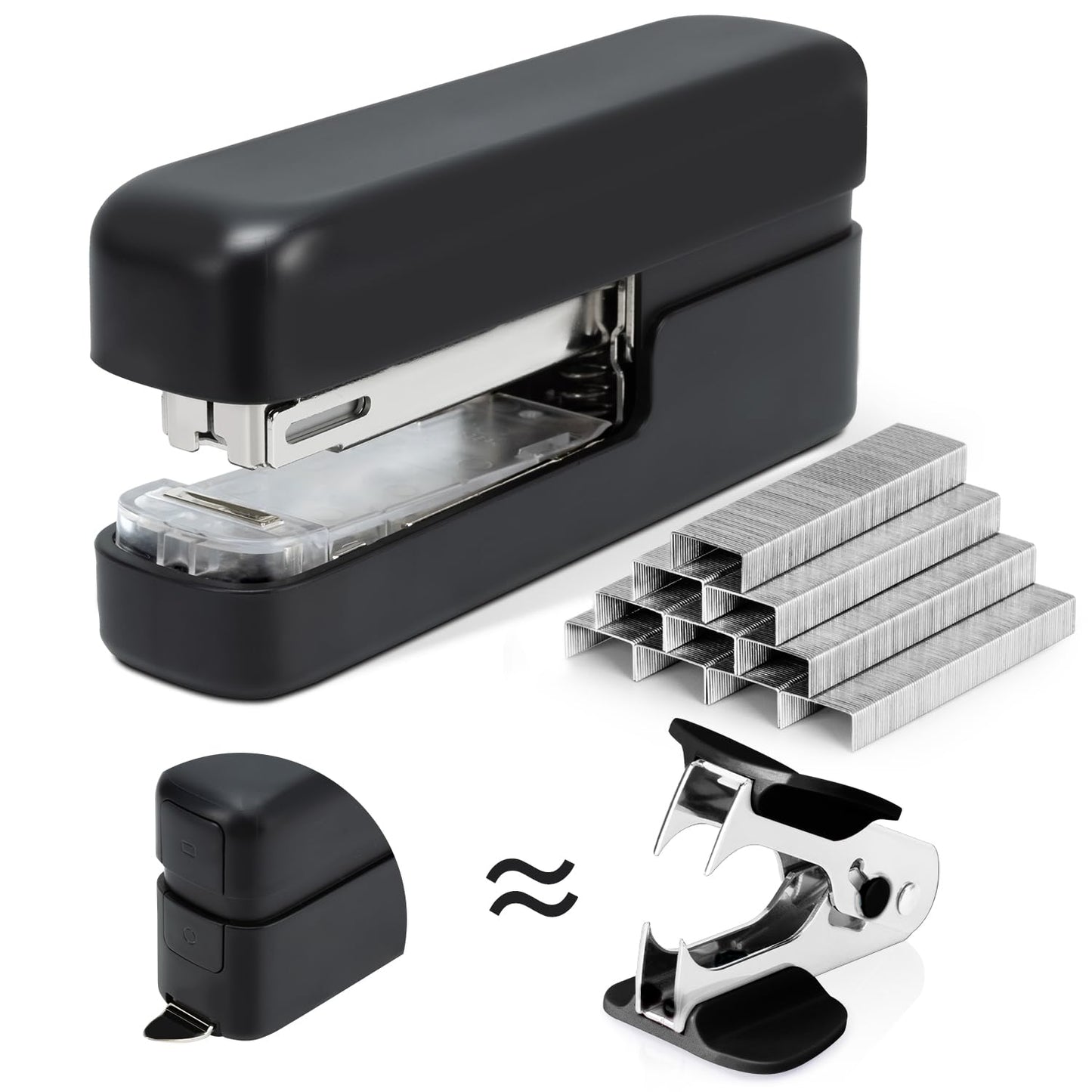Deli Desktop Stapler with Staple Remover