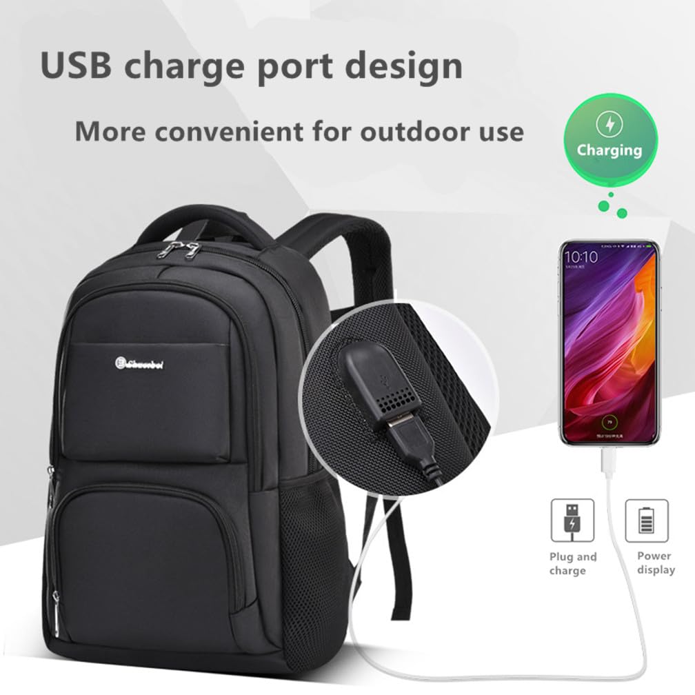 Durable Travel Laptop Backpack with USB Port