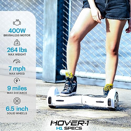 Hover-1 H1 Hoverboard Electric Scooter , Iridescent , 25 x 9.4 x 9.2