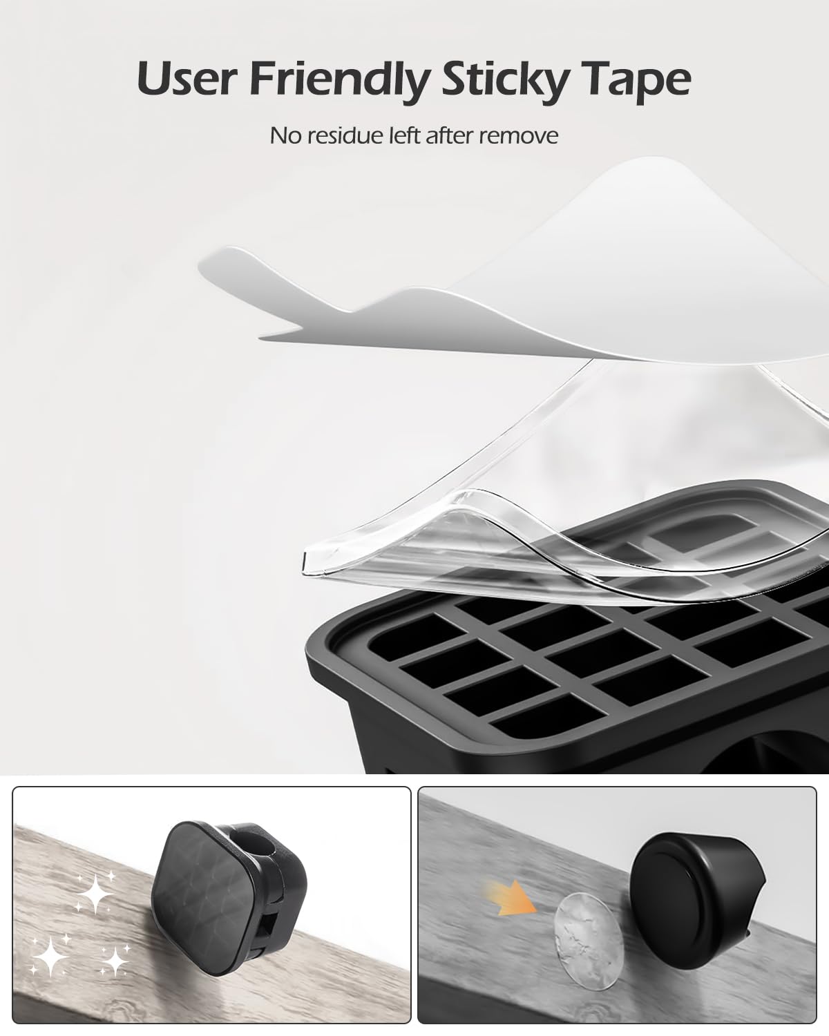 hokhik® 6 Pack Magnetic Cable Clips