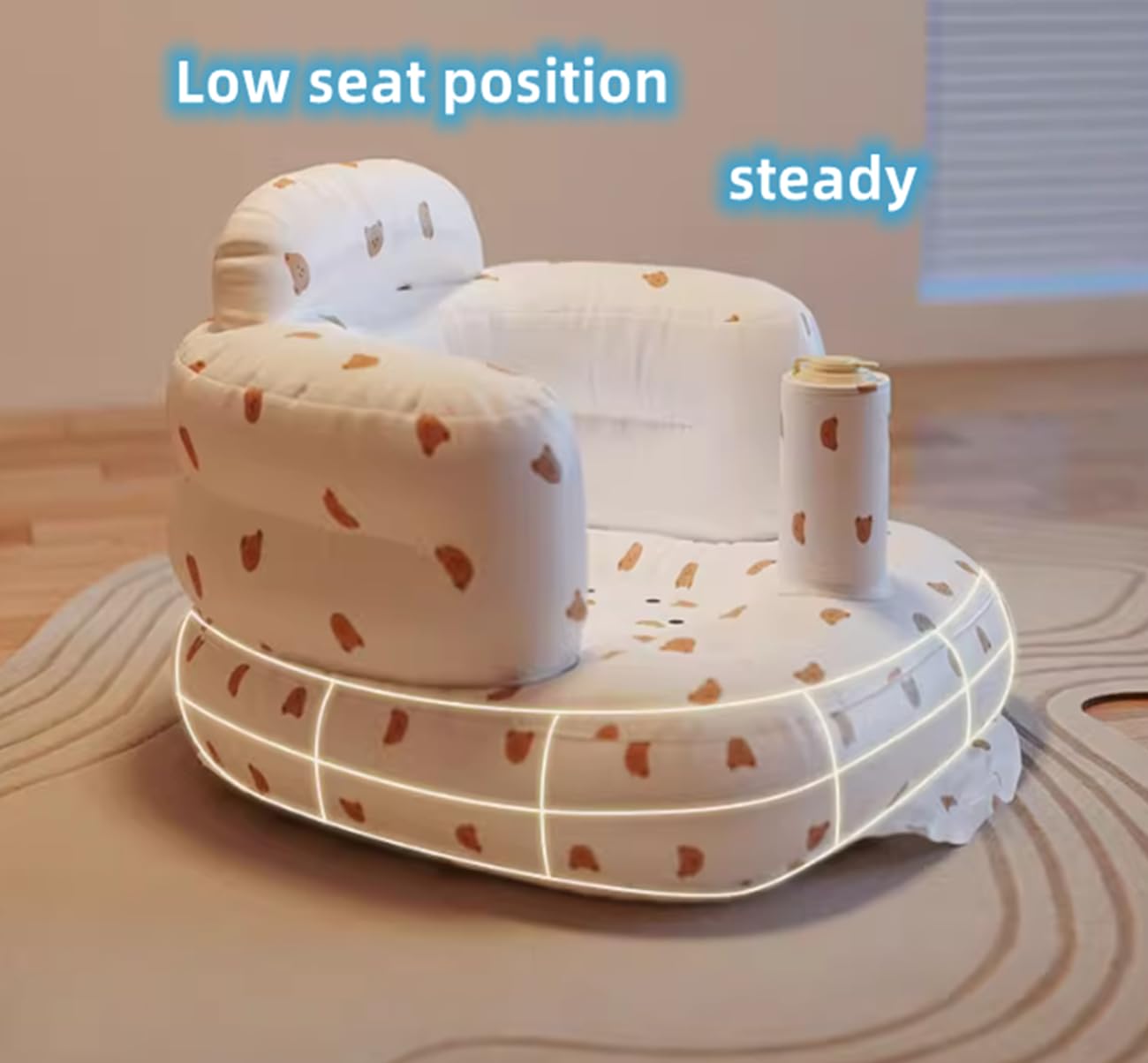 Inflatable Baby Seat for 3-36 Months