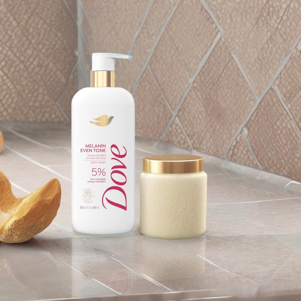 Dove Exfoliating Body Wash for Even Skin Tone