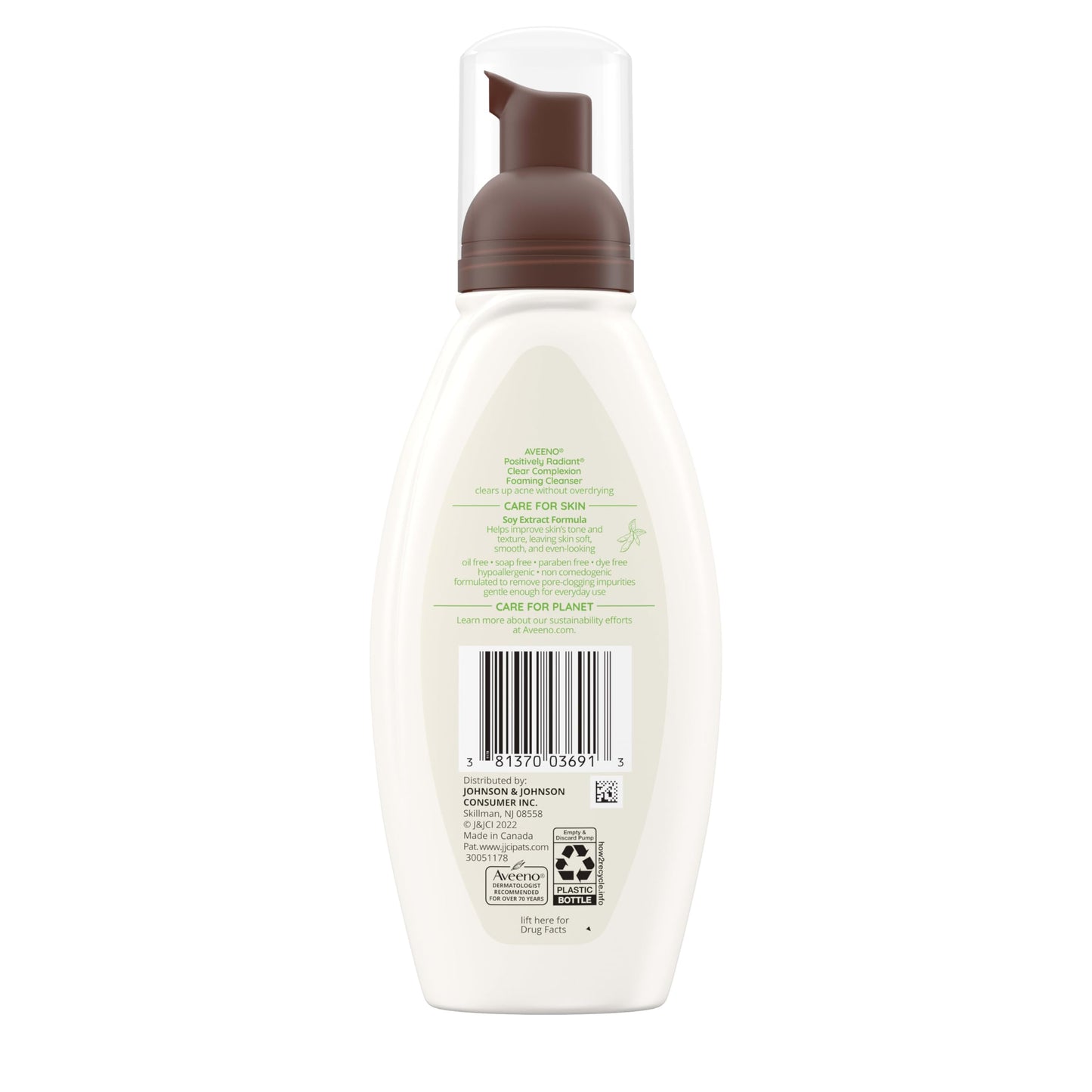 Aveeno Foaming Oil-Free Acne Cleanser 6 fl. oz