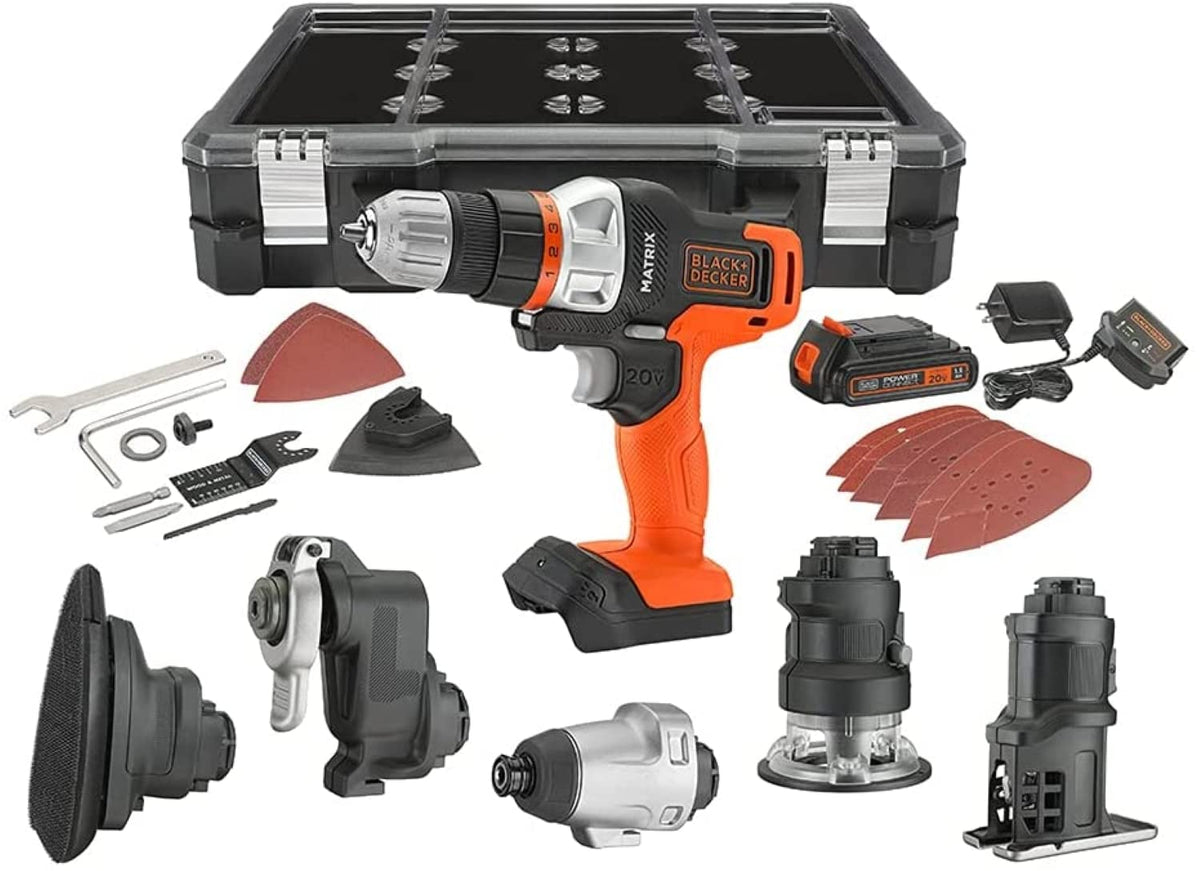 BLACK+DECKER 20V MAX Cordless 6-Tool Combo Kit