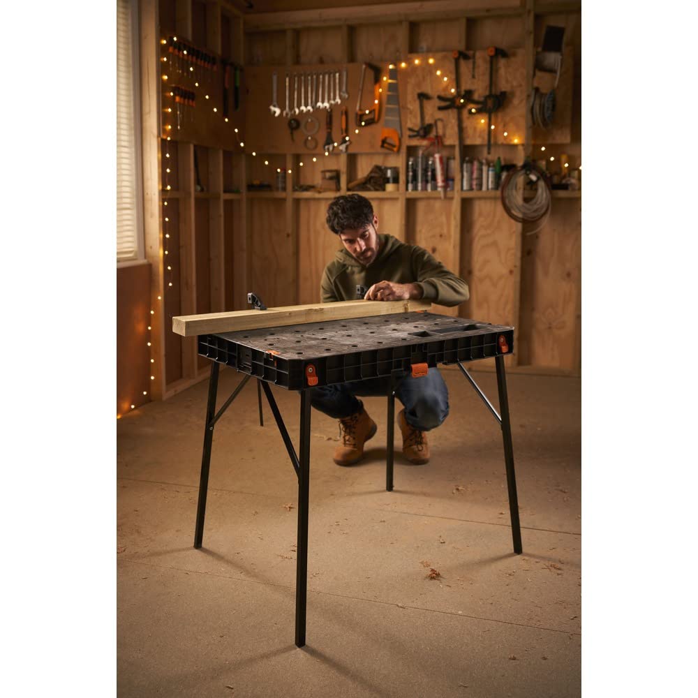BLACK+DECKER Portable Versatile Workbench and Table