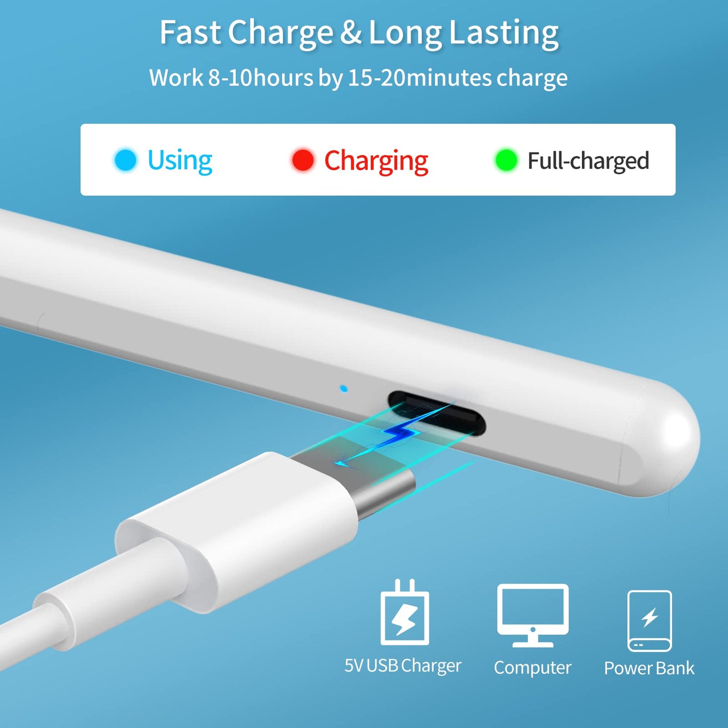 Stylus Pen for iPad 9th & 10th Gen